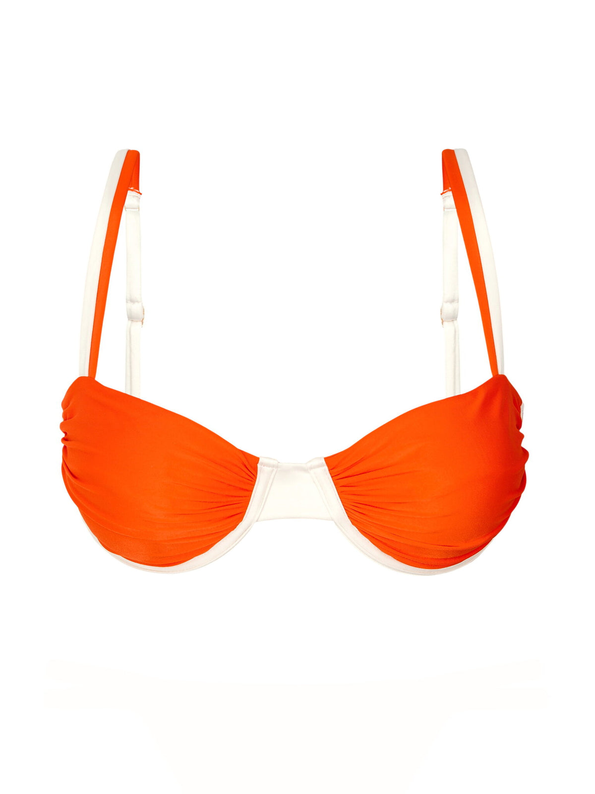 Product Front: Rio De Sol Bikini Tops Top Bold-Orange Zaya-Vies