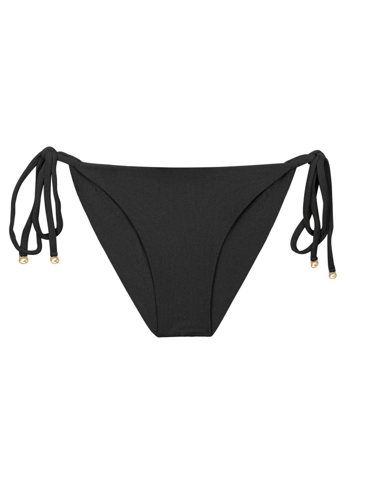Product Front: Rio De Sol Bikini Bottoms Bottom Malibu-Black Cheeky-Tie