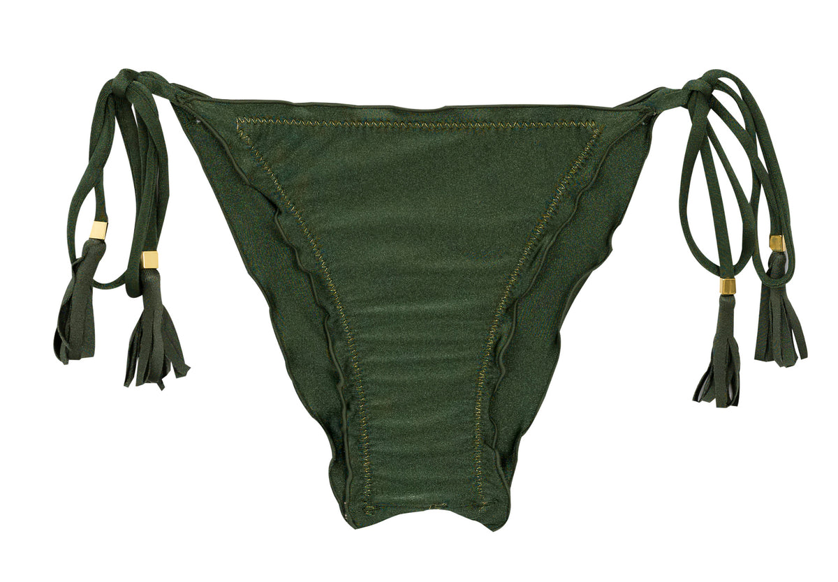 Product Front: Rio De Sol Bikini Bottoms Bottom Shimmer-Croco Frufru