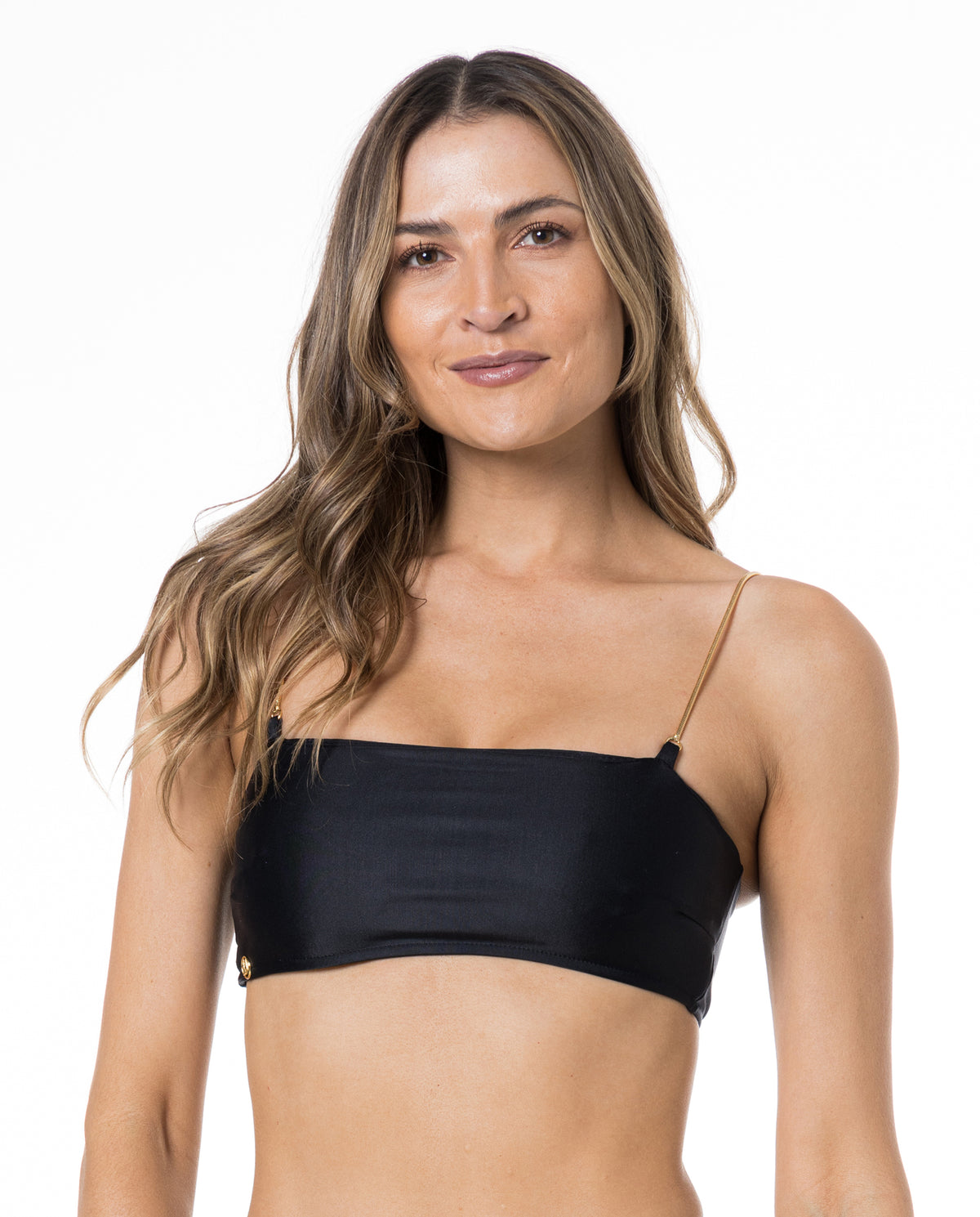 Gallery: Lua Morena Bikini Tops Top Corrente Liso Preto