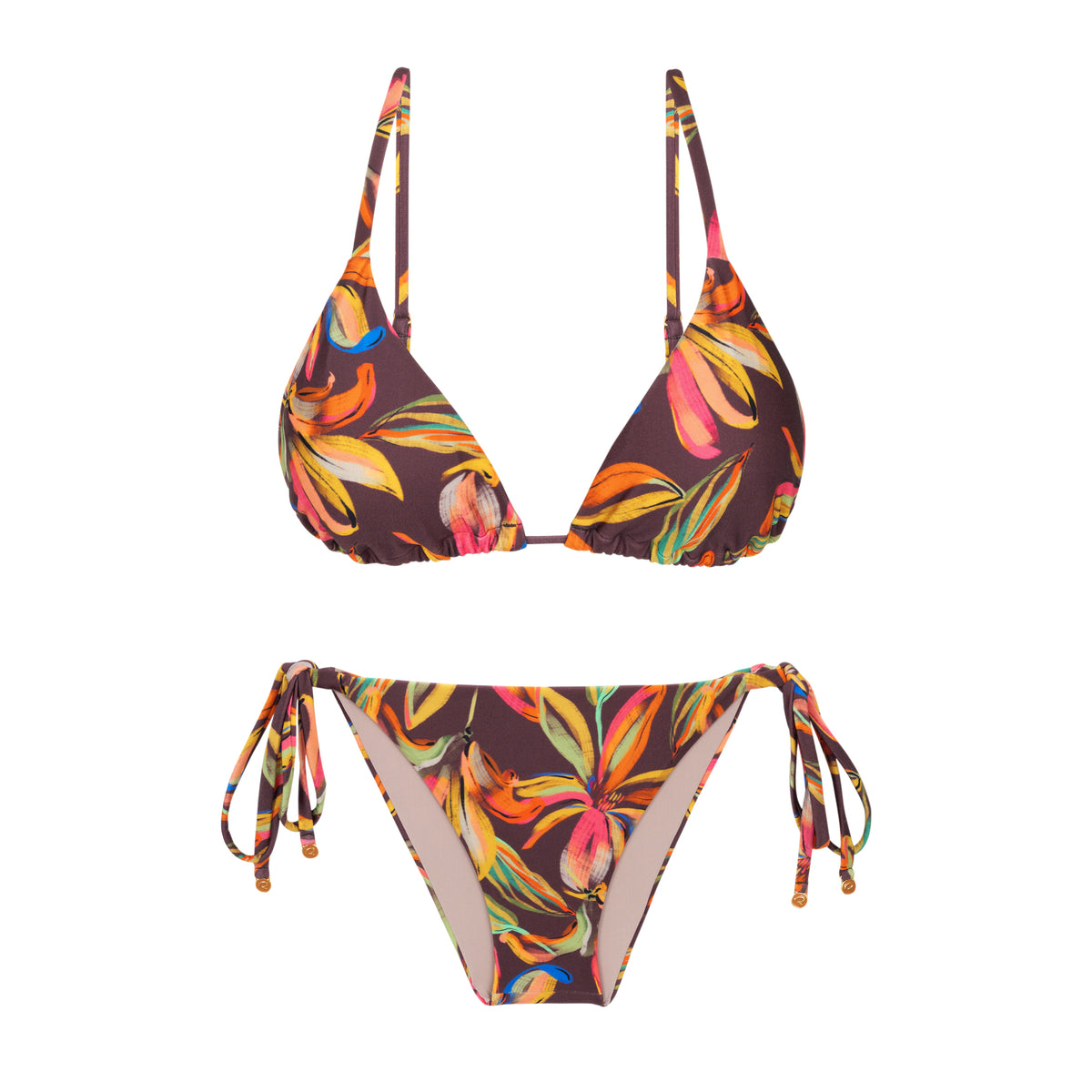 Product Front: Rio De Sol Two Piece Swimwear Set Fiore Lia Lacinho