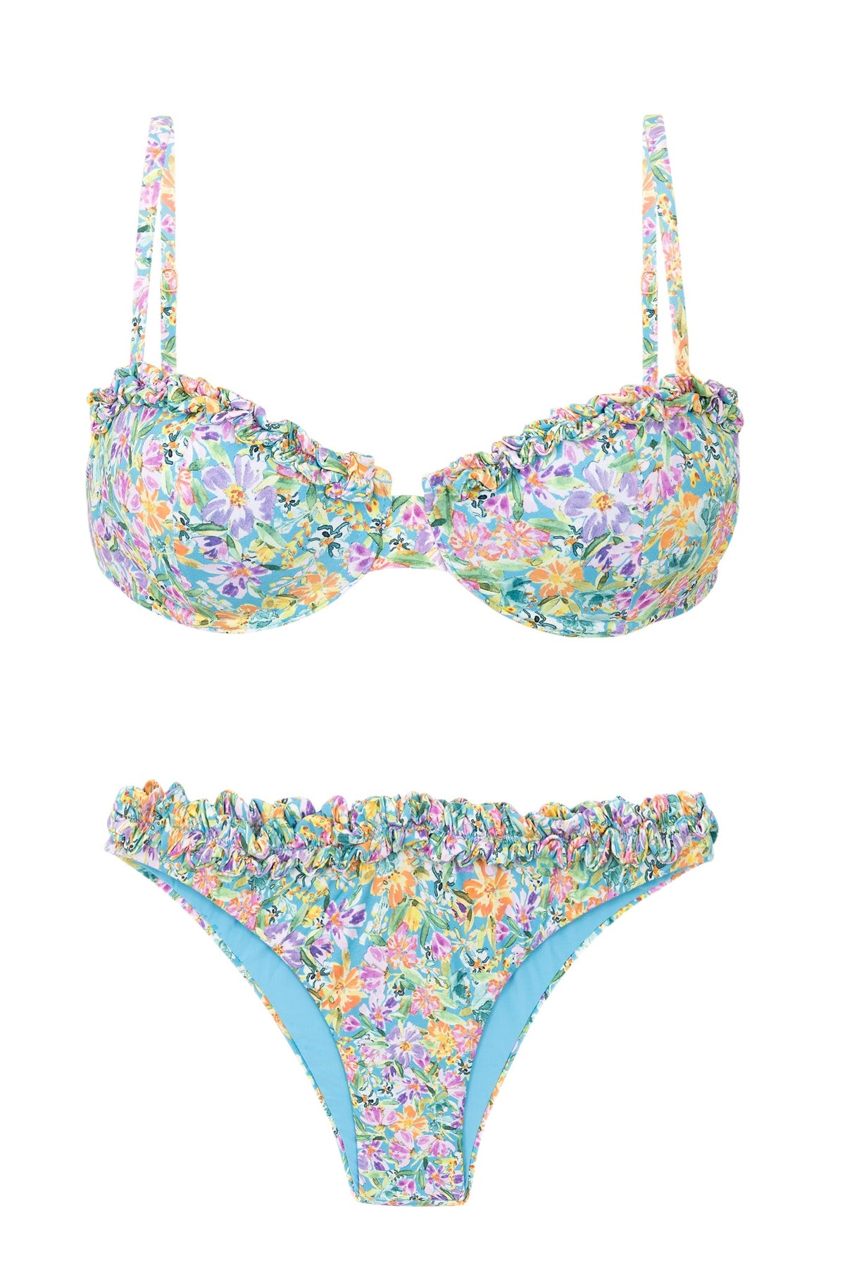 Product Front: Rio De Sol Two Piece Swimwear Set Tiny-Garden Balconet Leblon
