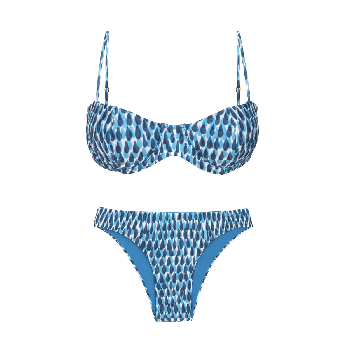 Product Front: Rio De Sol Two Piece Swimwear Set Chuva Kelli Essential