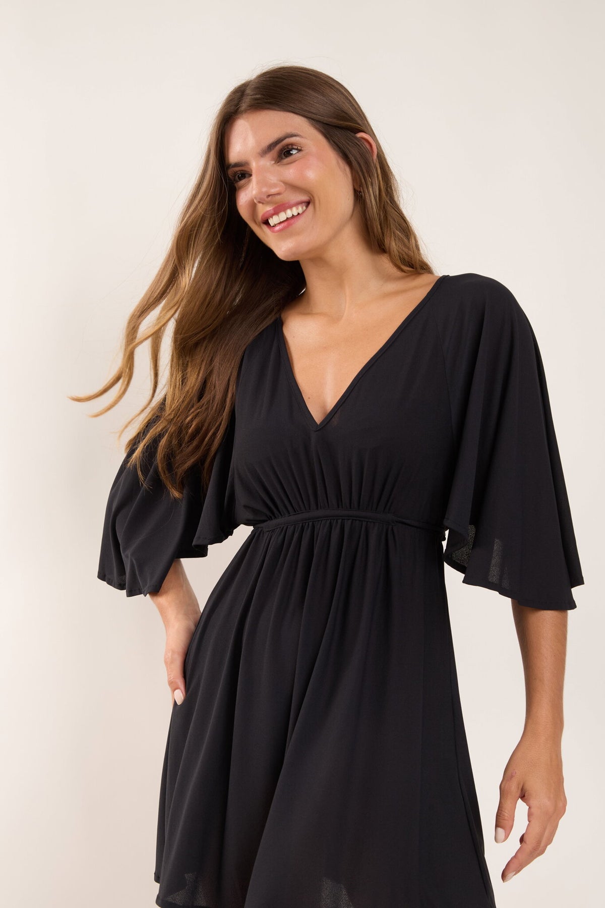 Image 05: Rio De Sol Mini Dresses Black Mini Dress