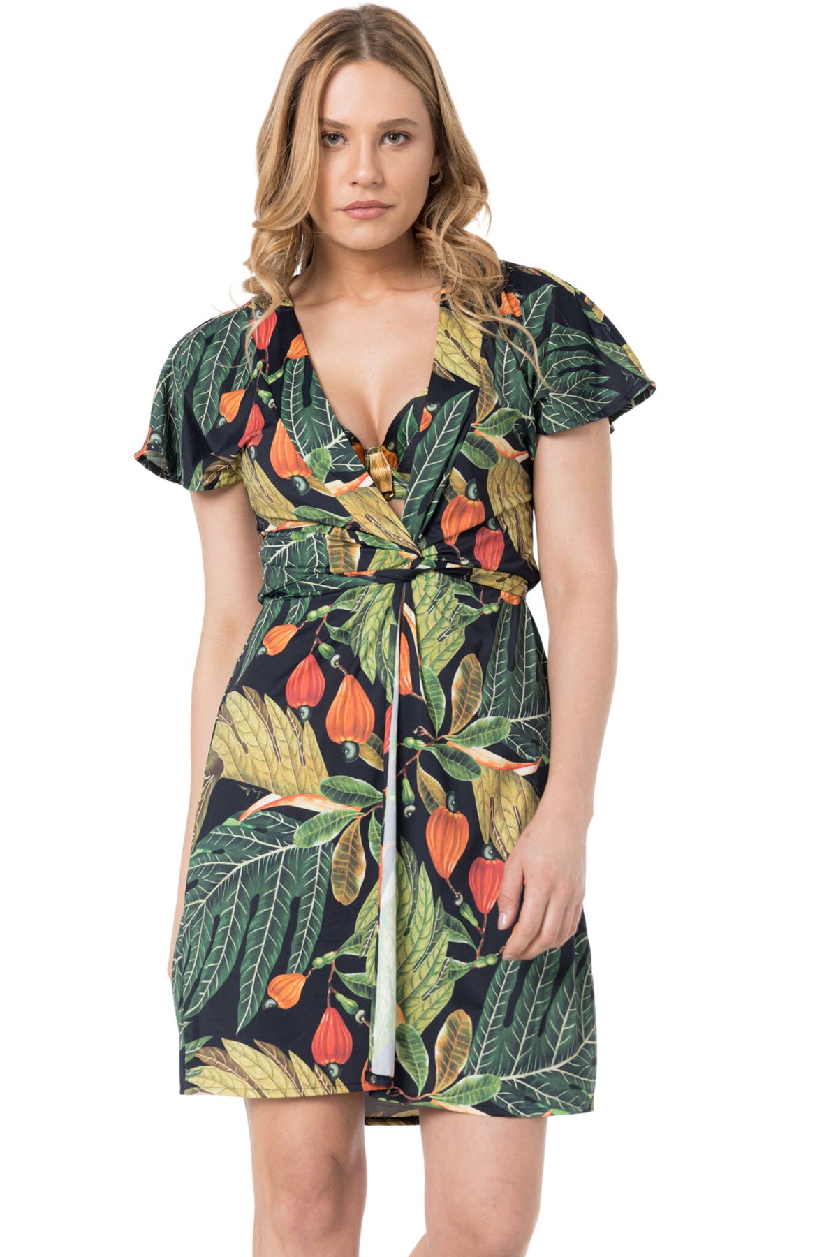 Model Front: Lua Morena Kaftans And Kimonos Kimono Uv Caju