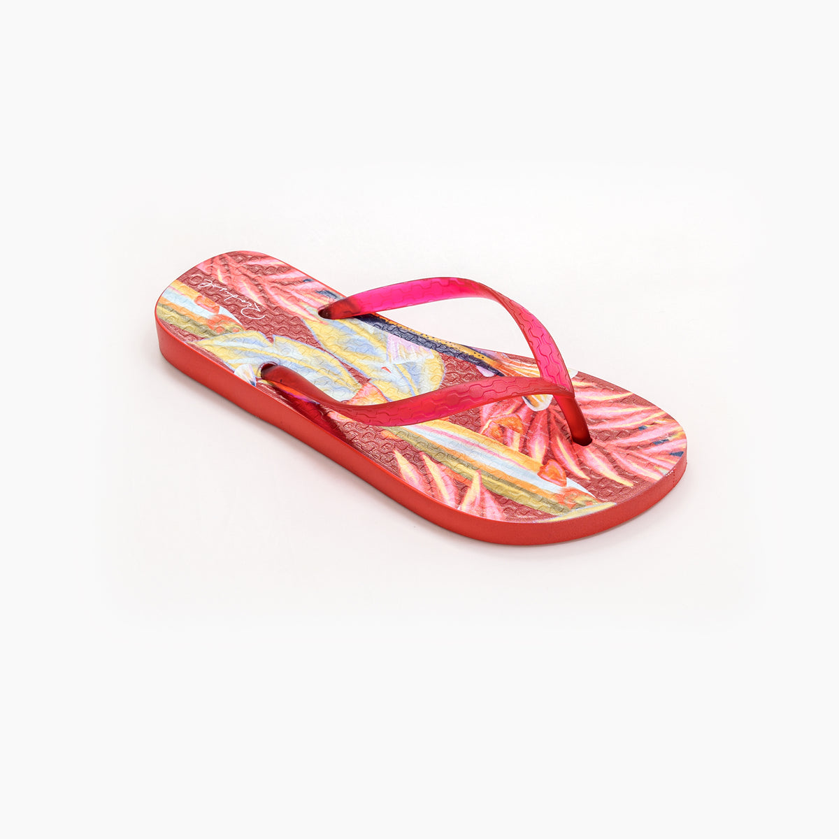 Product Back: Rio De Sol Flip-Flops Sea-Bloom Slim