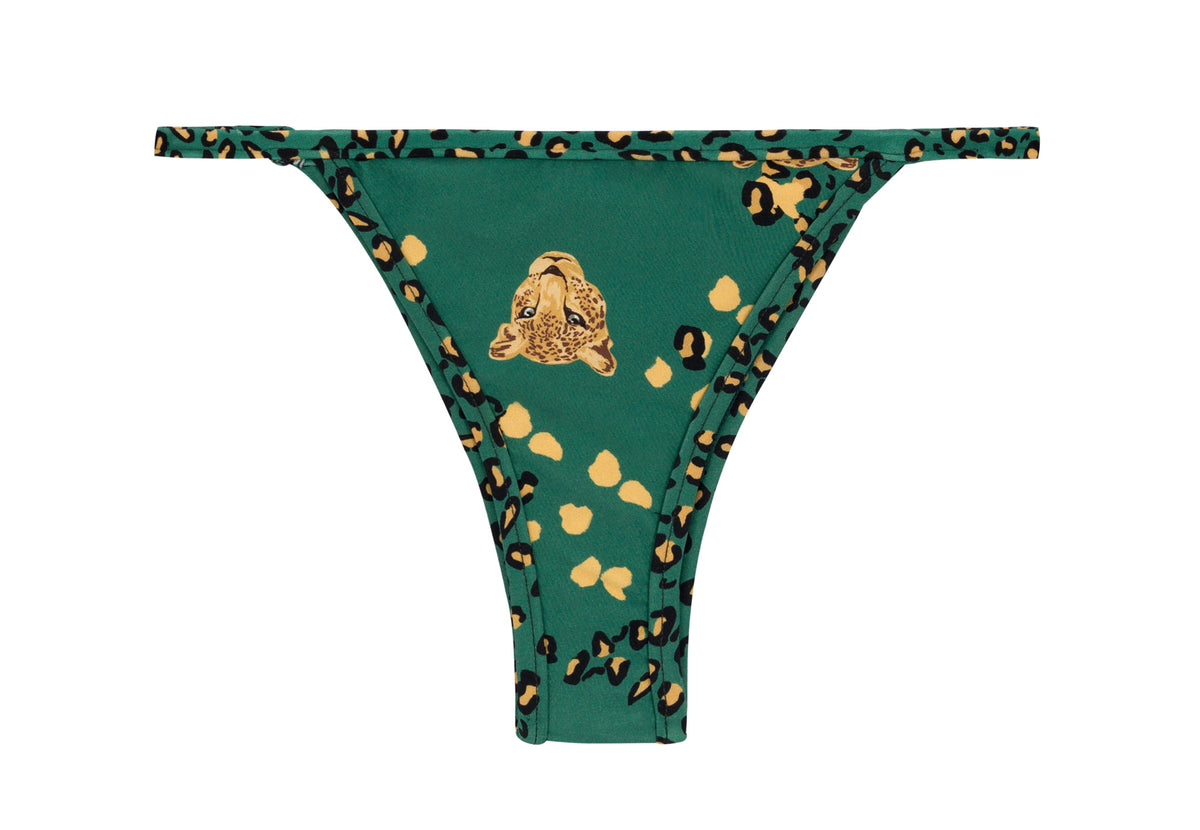 Product Front: Rio De Sol Bikini Bottoms Bottom Roar-Green California