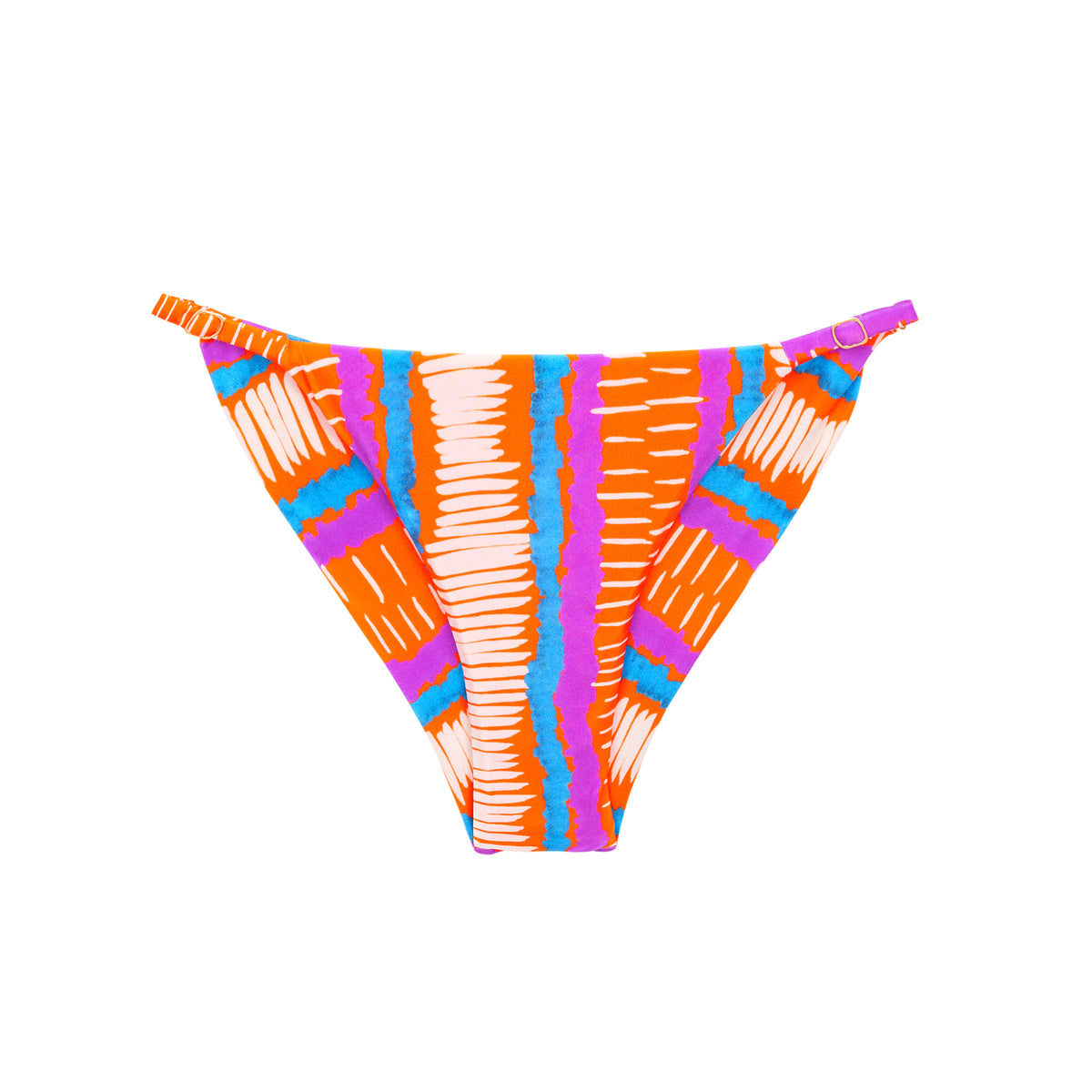 Product Front: Rio De Sol Bikini Bottoms Bottom Stripes Cheeky-Fixa