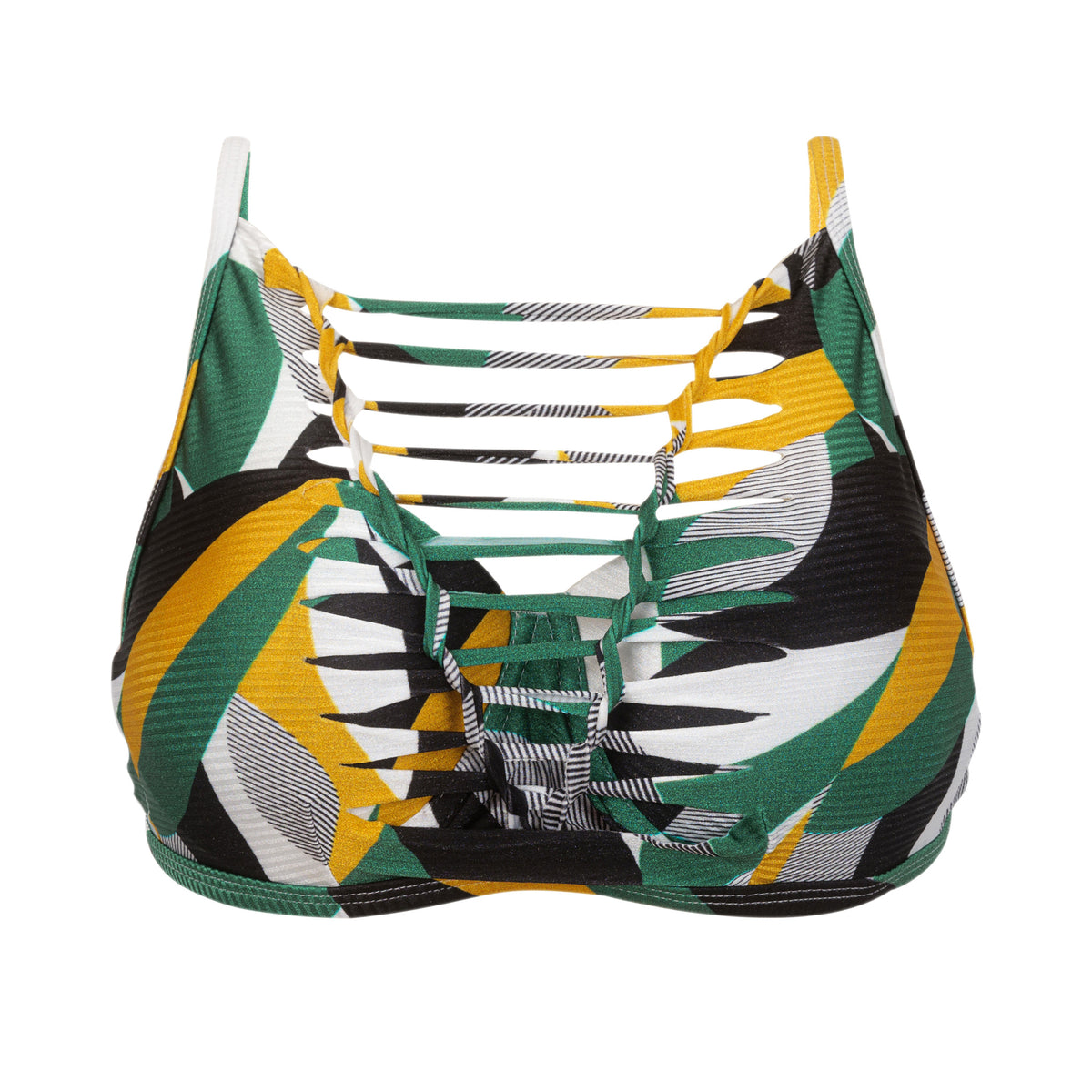 Product Front: Lua Morena Bikini Tops Top Cropped Ilhos Floresta Brasileira