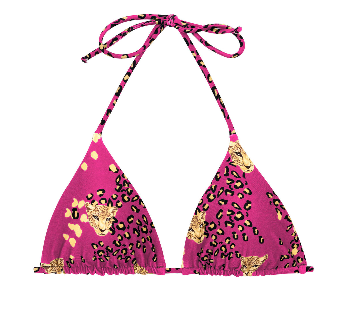 Product Front: Rio De Sol Bikini Tops Top Roar-Pink Tri-Inv