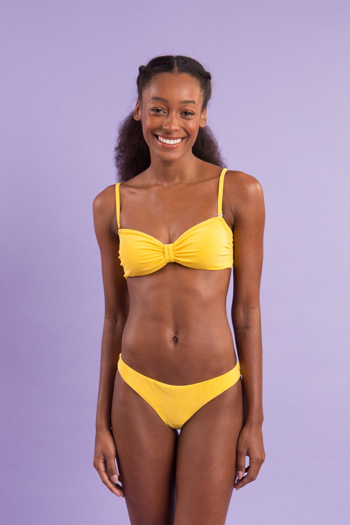 Image 12: Rio De Sol Bikini Bottoms Bottom Malibu-Yellow Essential
