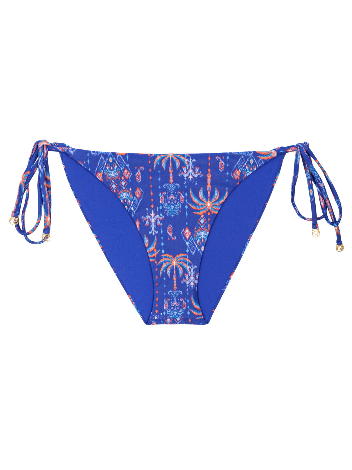 Product Front: Rio De Sol Bikini Bottoms Bottom Ikat-Blue Ibiza-Comfy