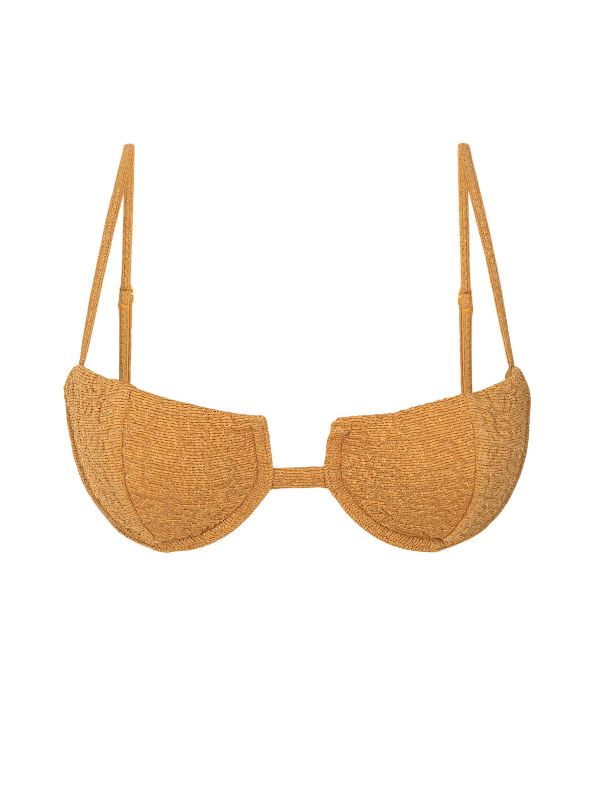 Product Front: Rio De Sol Bikini Tops Top Brisa-Caramelo Juliette