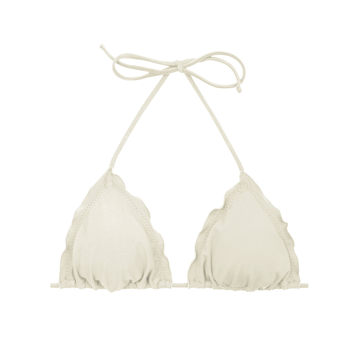 Product Front: Rio De Sol Bikini Tops Top Touch-Natural Frufru