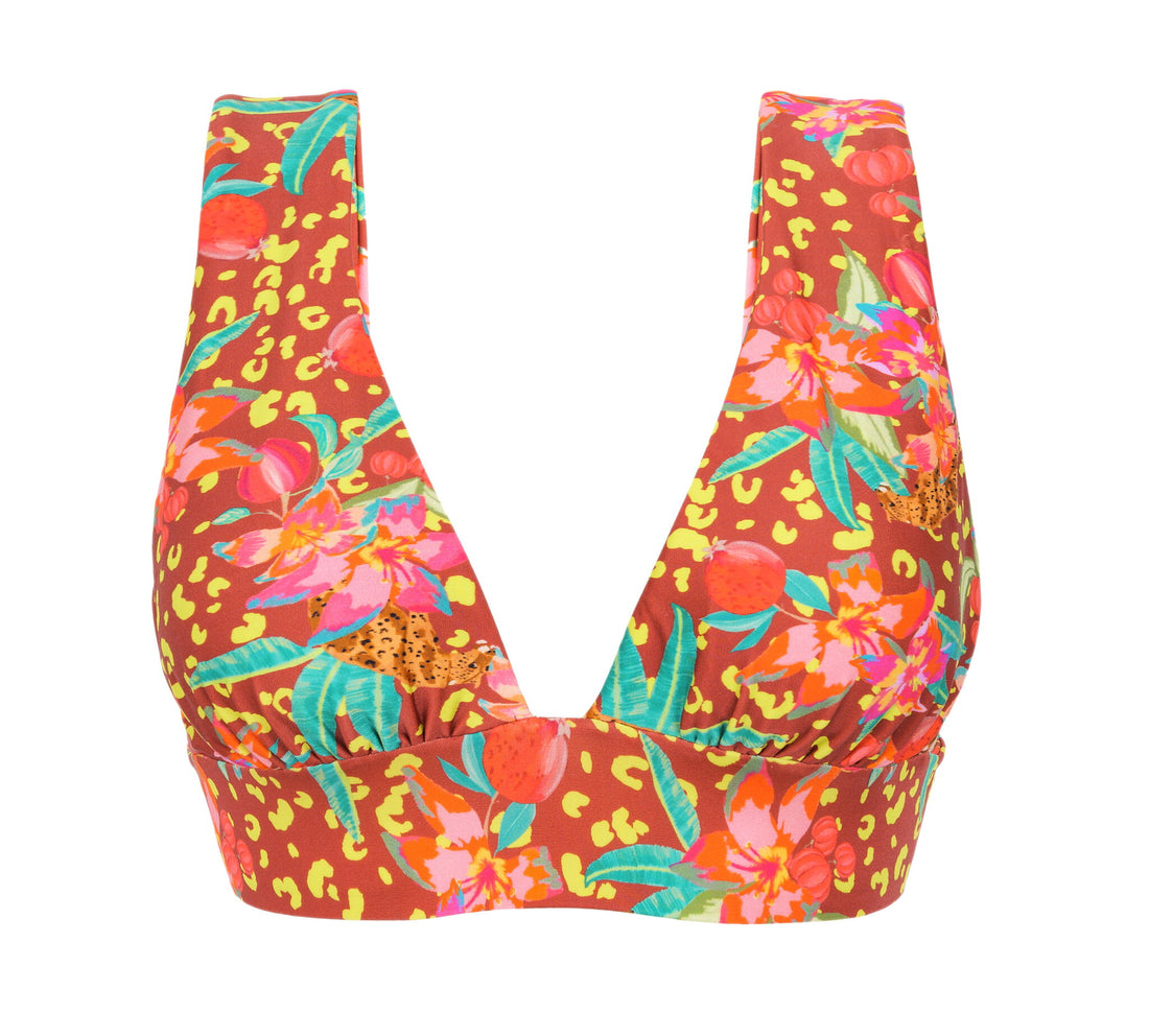Product Front: Rio De Sol Bikini Tops Top Tropics Halter-Marina