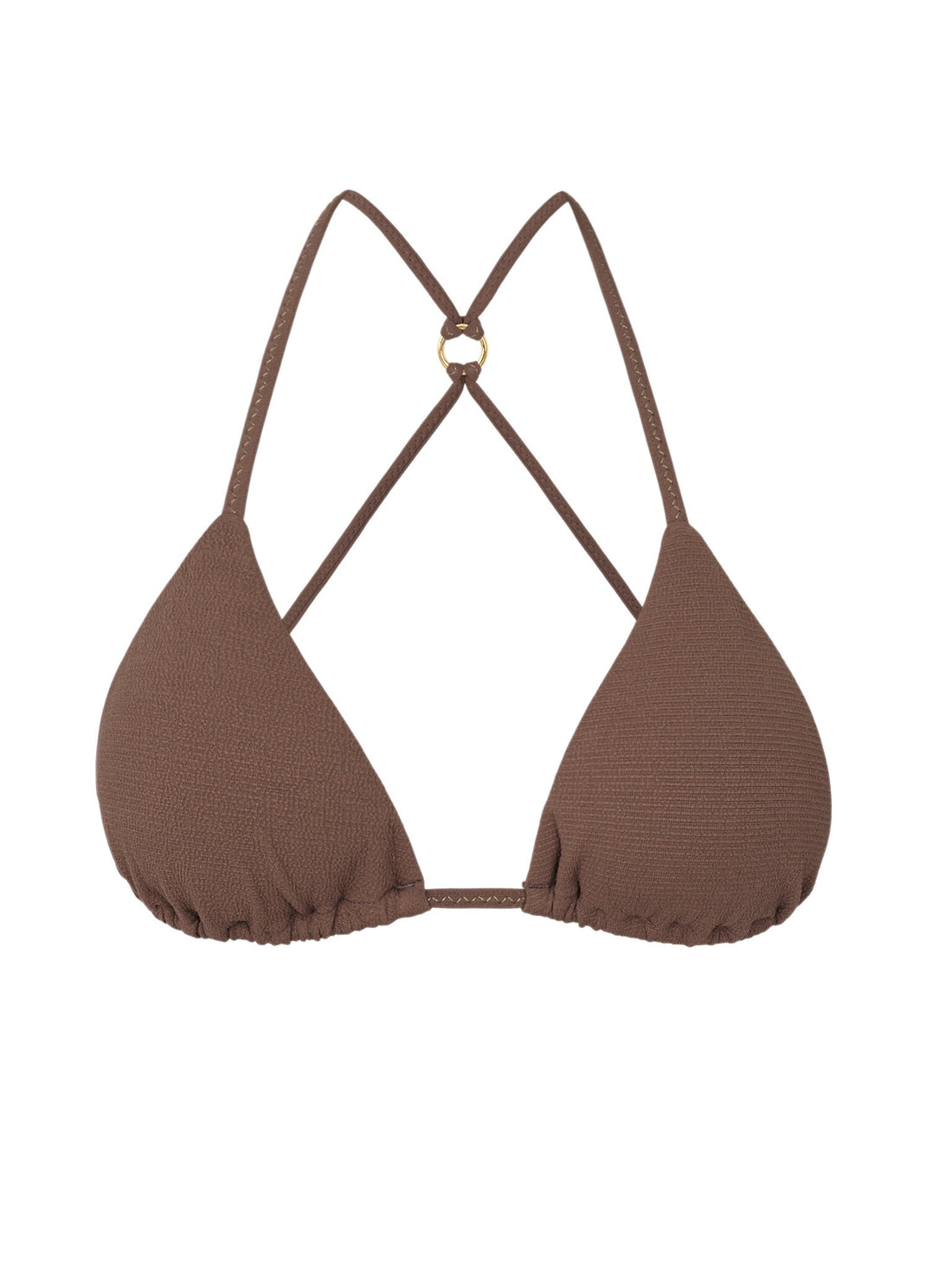 Product Front: Rio De Sol Bikini Tops Top Sand-Cappuccino Tri-Aya