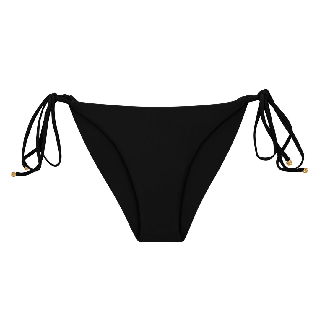 Product Front: Rio De Sol Bikini Bottoms Bottom Touch-Black Cheeky-Tie