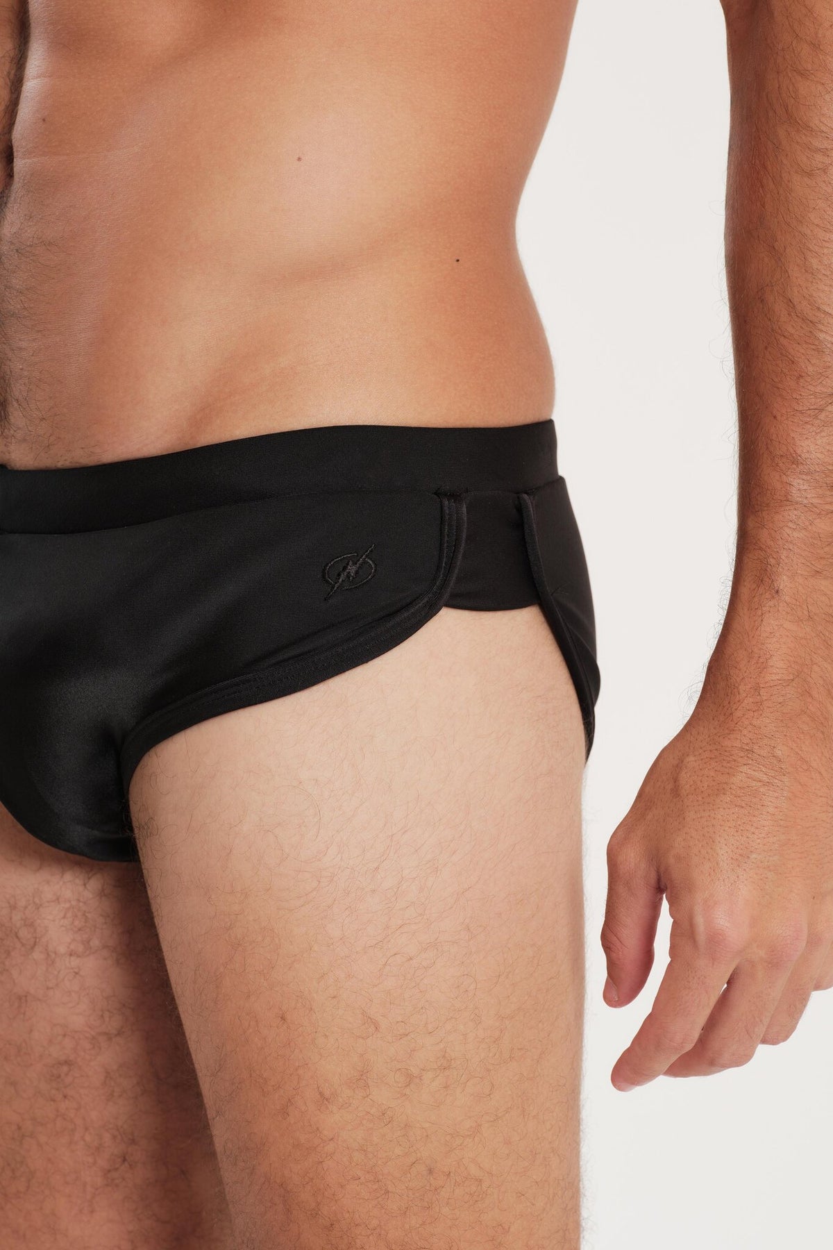 Image 02: Blueman Swim Trunks Sunga Miami Liso Preto