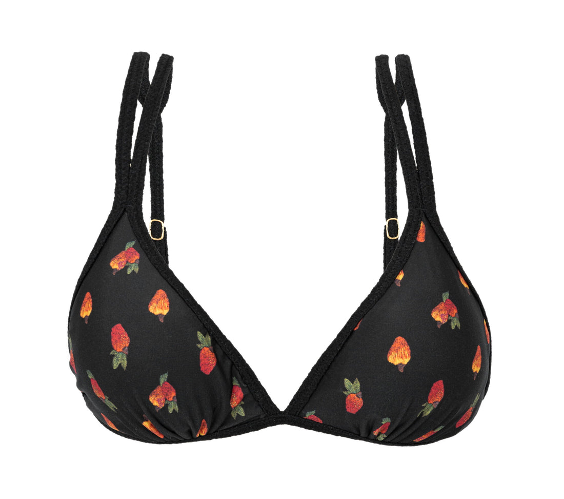 Product Front: Rio De Sol Bikini Tops Top Cashew Tri-Duo