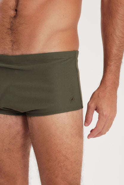 Image 03: Blueman Swim Trunks Sunga Army Fit Lisa Verde