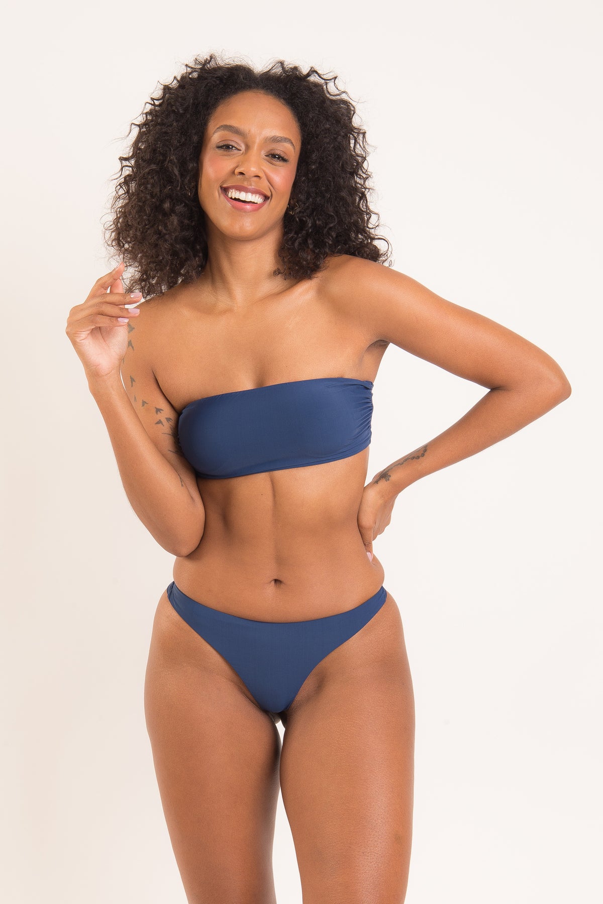 Image 09: Rio De Sol Bikini Bottoms Bottom Navy Nice-Fio