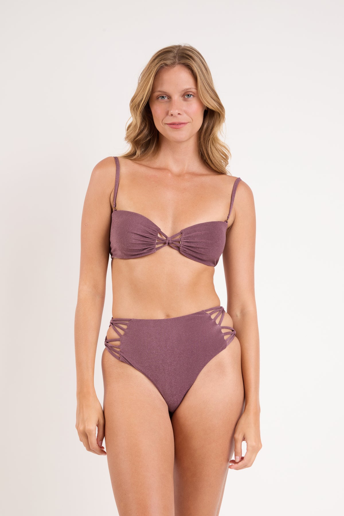 Image 06: Rio De Sol Bikini Bottoms Bottom Malibu-Ebano Highwaist-Spin-Iris