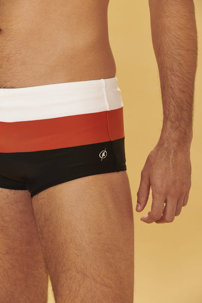 Image 03: Blueman Swim Trunks Sunga Army Crepusculo Laranja