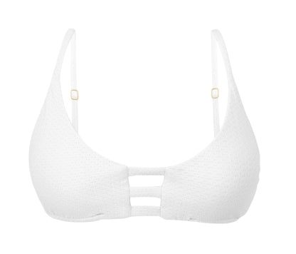 Product Front: Rio De Sol Bikini Tops Top Bora-White Bra-Trio