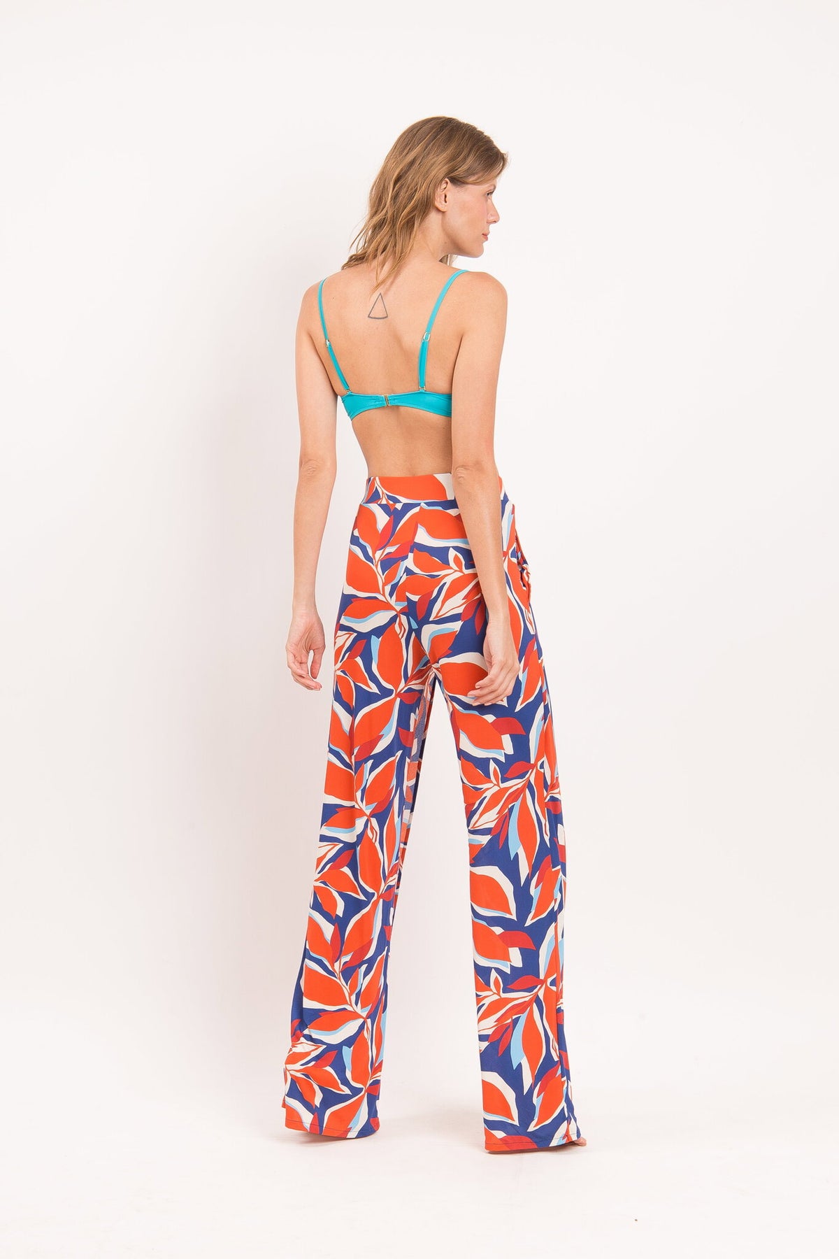 Image 08: Rio De Sol Pants Leaves Wide Pants