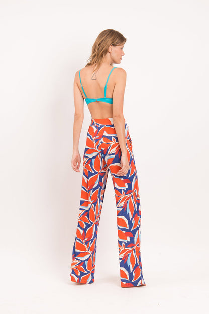 Image 08: Rio De Sol Pants Leaves Wide Pants