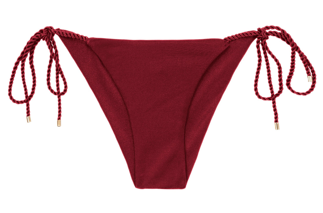 Product Front: Rio De Sol Bikini Bottoms Bottom Shimmer-Divino Cheeky-Rope