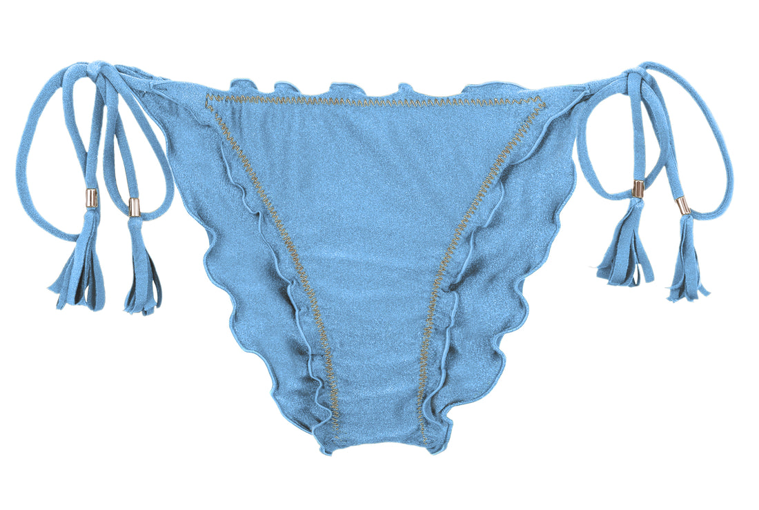 Product Front: Rio De Sol Bikini Bottoms Bottom Shimmer-Baltic-Sea Frufru-Comfy