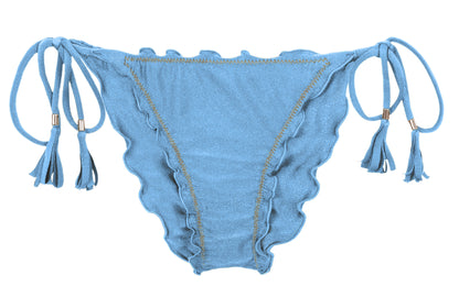 Product Front: Rio De Sol Bikini Bottoms Bottom Shimmer-Baltic-Sea Frufru-Comfy