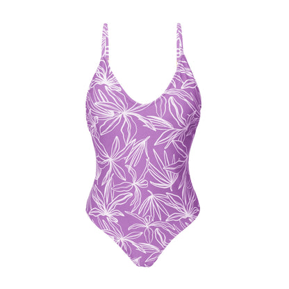 Product Front: Rio De Sol One Piece Swimsuits Trail-Purple Hype