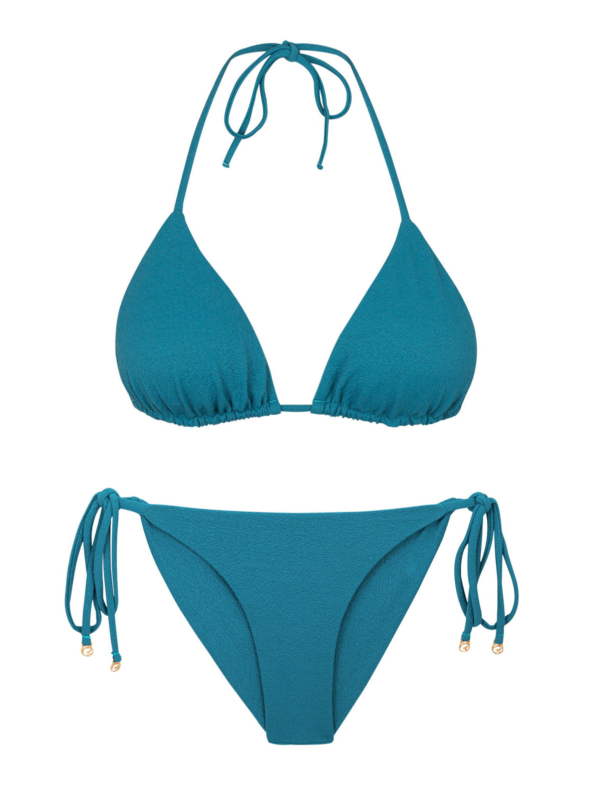 Product Front: Rio De Sol Two Piece Swimwear Set Crespinho-Atlantico Tri-Inv Cheeky-Tie
