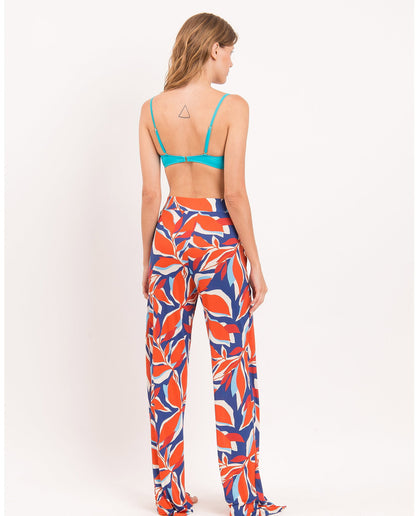 Image 07: Rio De Sol Pants Leaves Wide Pants