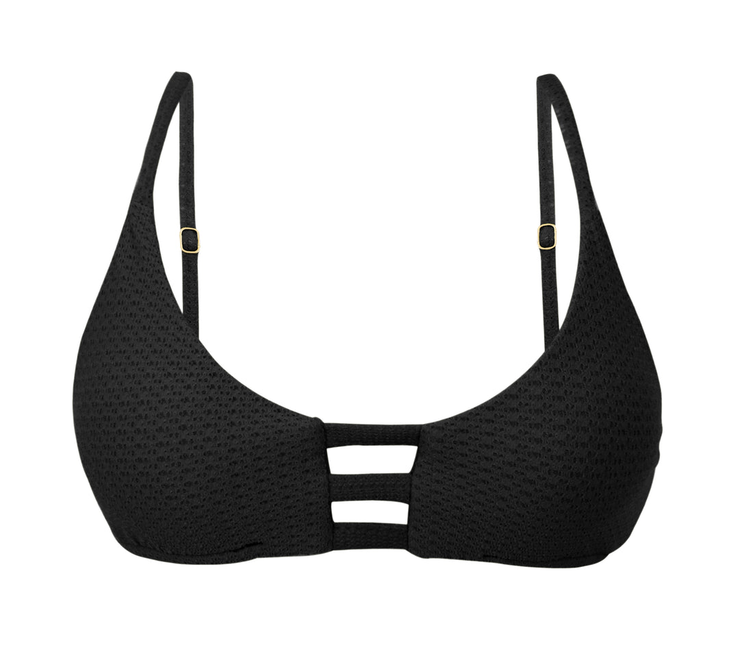 Product Front: Rio De Sol Bikini Tops Top Bora-Black Bra-Trio