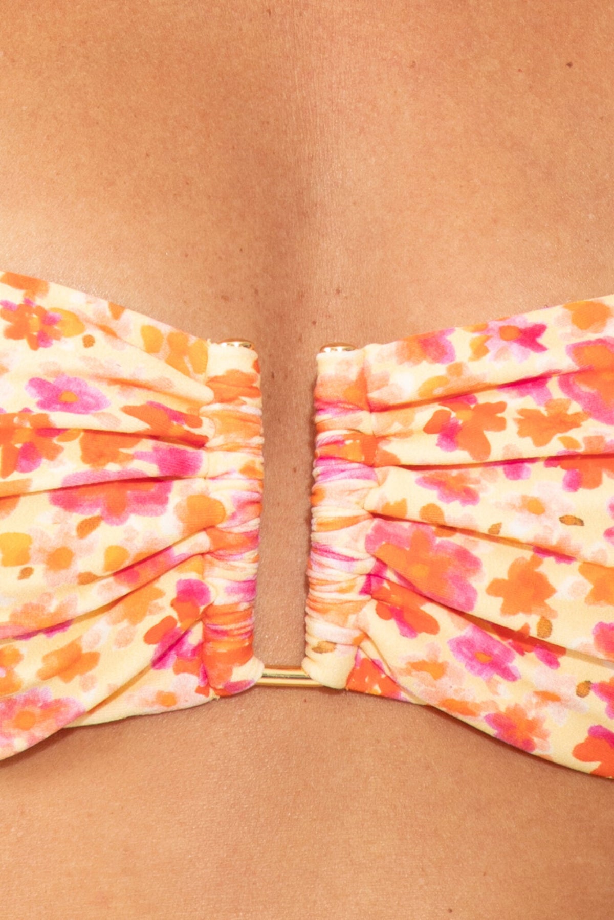 Image 05: Rio De Sol Two Piece Swimwear Set Ditsy-Butter Sara Nice