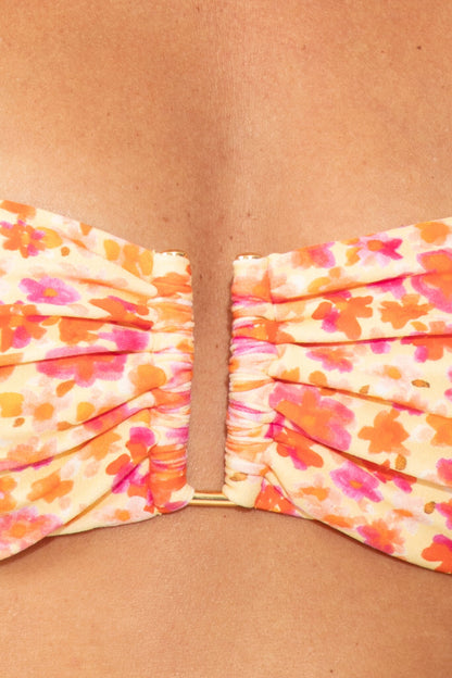 Image 05: Rio De Sol Two Piece Swimwear Set Ditsy-Butter Sara Nice