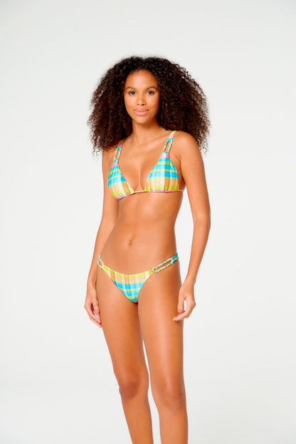 Image 03: Blueman Bikini Tops Top Ubatuba Xadrez Candy