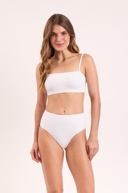 Image 06: Rio De Sol Top Top Memphis-White Bandeau-Reto