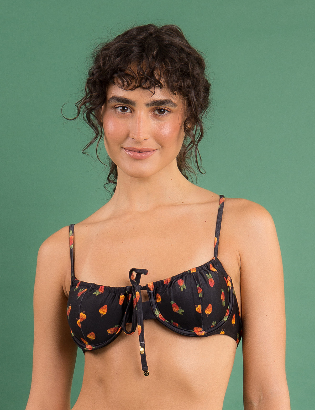 Image 10: Rio De Sol Bikini Tops Top Cashew Balconet-Tie