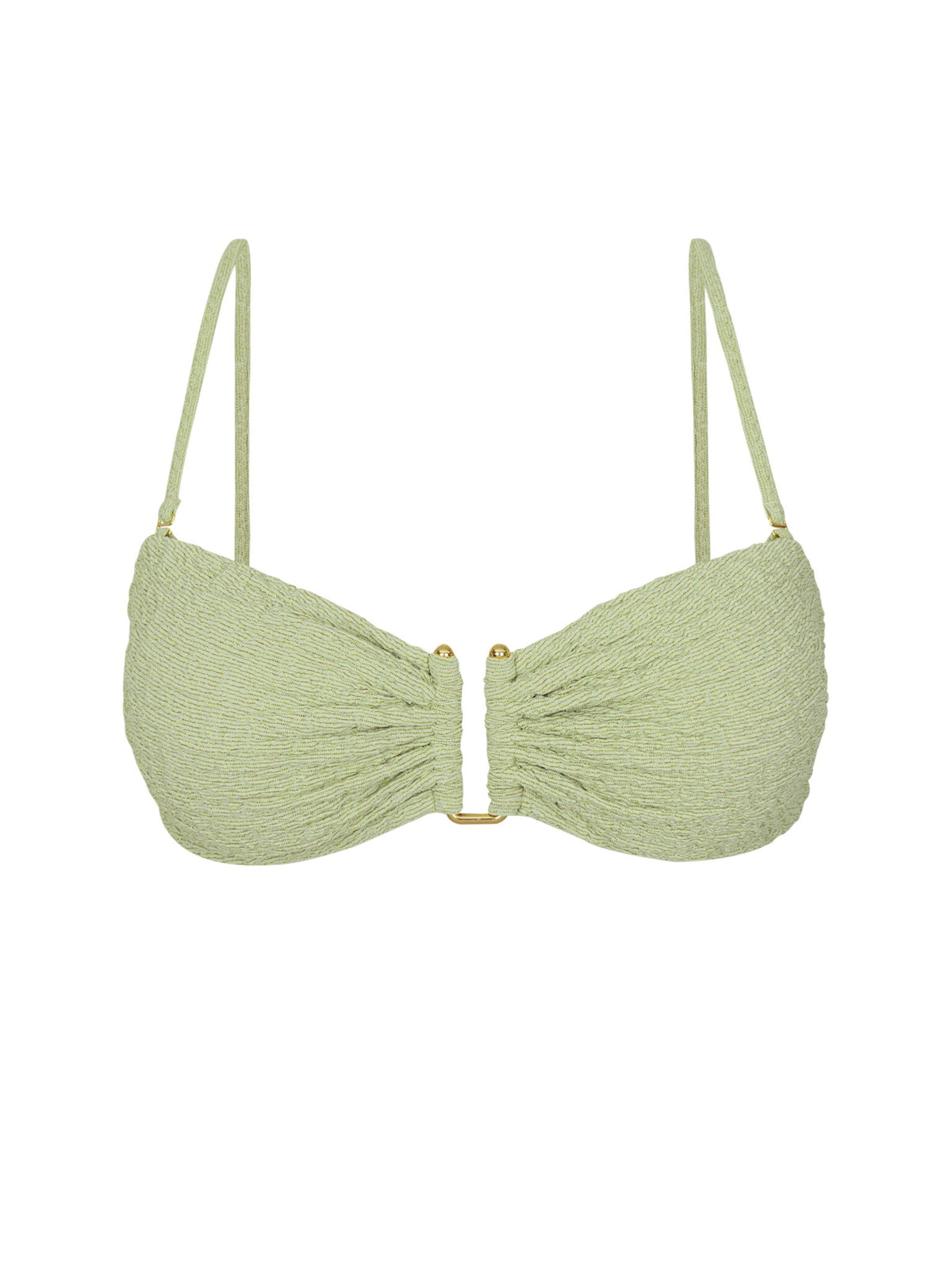 Product Front: Rio De Sol Bikini Tops Top Brisa-Pistache Sara