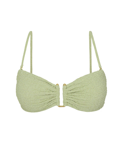 Product Front: Rio De Sol Bikini Tops Top Brisa-Pistache Sara