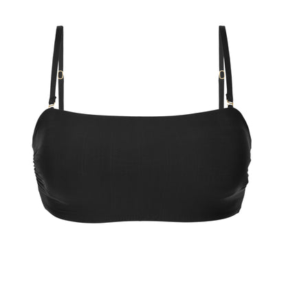 Product Front: Rio De Sol Bikini Tops Top Nero Bandeau-Reto