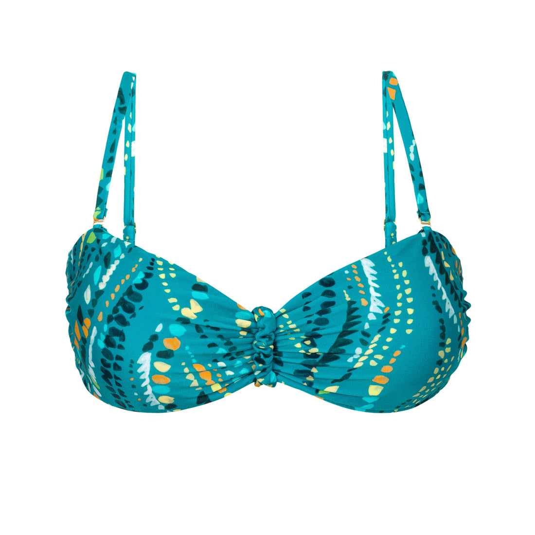 Product Front: Rio De Sol Bikini Tops Top Rain Bandeau-Crispy