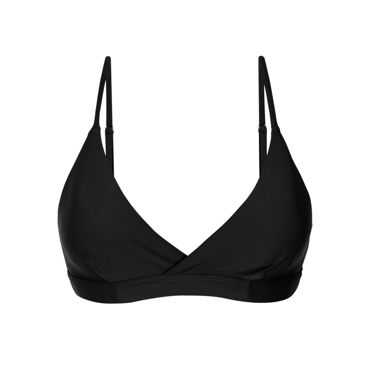 Product Front: Rio De Sol Bikini Tops Top Touch-Black Paola