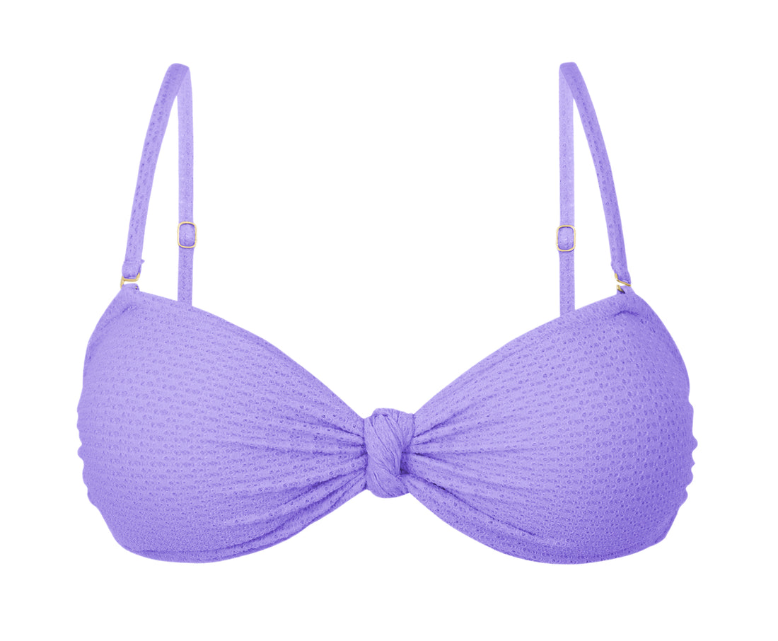 Product Front: Rio De Sol Bikini Tops Top Bora-Lavanda Bandeau-Joy
