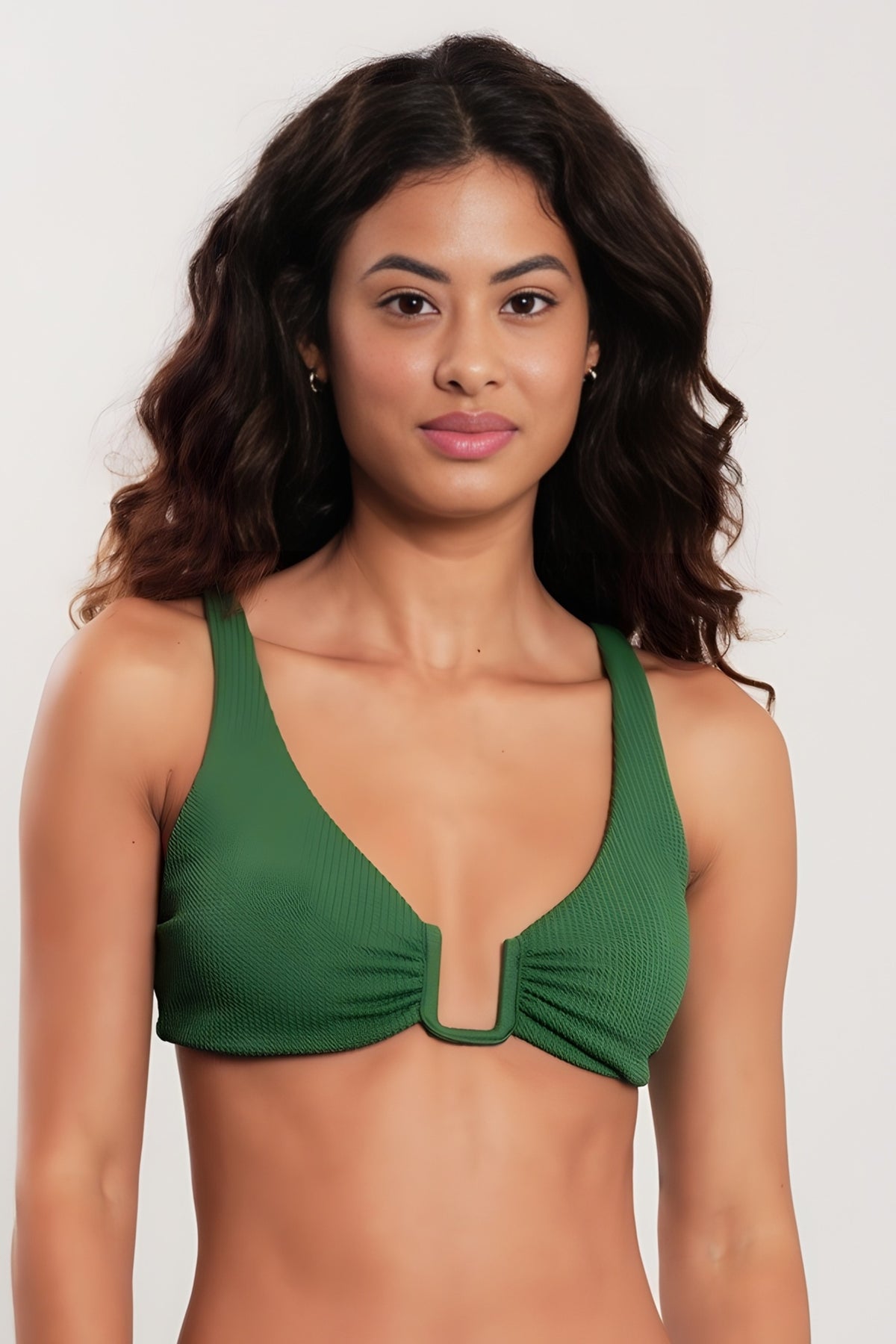 Gallery: Blueman Bikini Tops Top Green Camiseta-Quenia