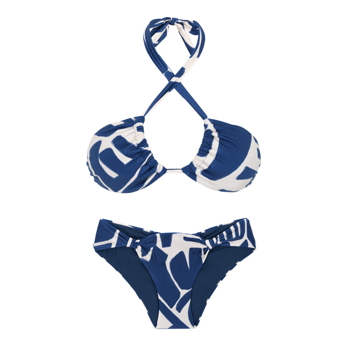 Product Back: Rio De Sol Two Piece Swimwear Set Pottery Mel